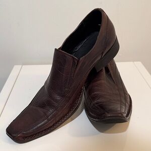 Rock & Republic Men's Dark Brown Men's Loafers size 9.5